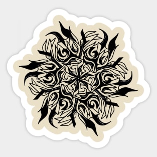 Tribal Flower Mandala Sticker